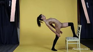 Sanya Semashko mind swallowing gymnastics naked