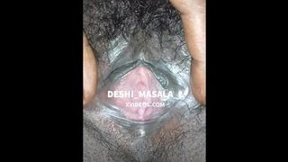 Horny Indian wifey's hairy wet Twat fuck up and inter-racial creampied by Brother in law