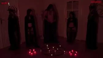 Something very strange happened during a satanic ritual, a candle lit by itself!
