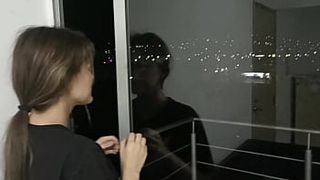 I FUCK MY STEPSISTER ON THE BALCONY (PART one)