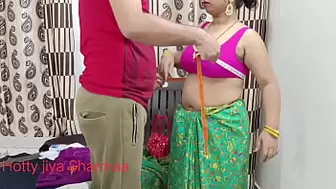 Indian Bhabhi Seduces Bitches Tailor For Fucking With Hindi Audio