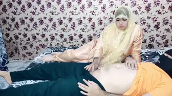 My Charming Muslim Step Sister Caught My Penis