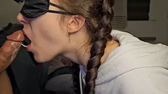 my 18 step sister swallowing my dong 