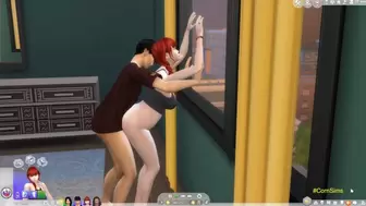 The Sims Ep. two Stepbrother mounts pregnant stepsister