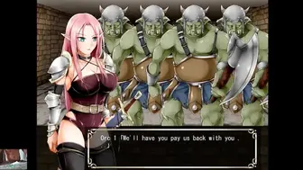 lilipalace anime RPG - four orcs at the same time!?