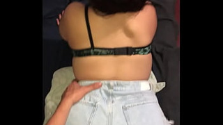 18 YEAR MATURE HOMEMADE BROWN IN SHORTS PERFECT BUM