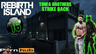 Step brothers take over Rebirth island with their GIGANTIC sticks (spoiler its warzone) ;)