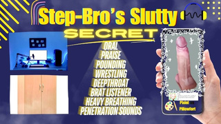 Step-Bro Stuffs You Silly and Shares his SECRETLY WATCHING - Audio for Women