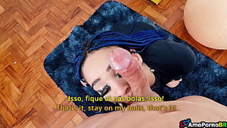 Irmã-adotiva mal criada, fodendo no meio da sala de casa - AmoPornoBR