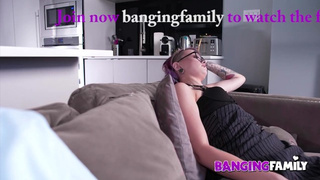 Banging Family - a Sexy Teeny is Plowed HArd by her Step Brother's Large Rod