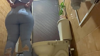 Bathroom slut nurse HISPANIC