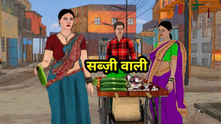 The vegetable selling sister-in-law helped a sad hubby having sex with him