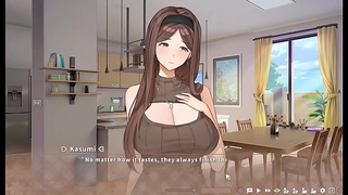 Summer Clover [ HAREM ASIAN CARTOON GAME ] Ep.18 NUN SISTER covered in SPERM !