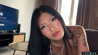 He caught his asian step sister sending nudes!