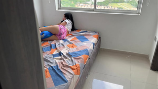 While my best friend works, I take advantage of the opportunity to fuck his ex-wife really hard and show what a girl she is.