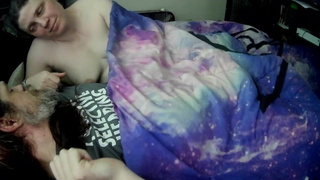 Wifes attractive home-made milf sister wakes me up to fuck!