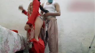 Desi newly married sister butt poked by stepbrother, devar hammered bhabhi's behind, anal sex