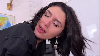 MY STEPSISTER MADE ME JIZZ IN HER VAGINA