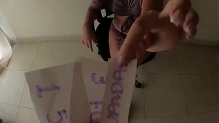 I PROPOSE A HORNY GAME TO MY 18 YEAR MATURE SISTER-IN-LAW AND IT ENDS WITH MY ROD DESTROYING HER VAGINA