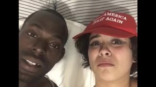 Brother Fucks Teen Sexy Stepsister who Loves Donald Trump