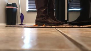 My Sisters Friend Candid Crush Snack with Boots (from Youtube)