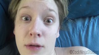 Brother Step Sister Quickie BJ and SEX HOT POV FUCKING