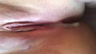 Step Brother Fills with his Cum his Sister's Pussy without Condom (CloseUp)