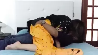 Indian Hindi Sister Dry Sex with Brother
