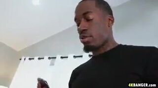 Hot sister caught Big Cock black brother playing