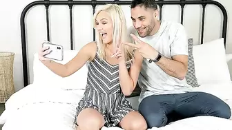 "so Basic, Watching Cat Videos like every other Girl in School?" Princess StepSis Convinced to Fuck