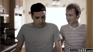 PURE TABOO two Step-Brothers DP Their Step-Mom