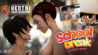 ADULT TIME Asian Cartoon Sex School - Step-Sibling Rivalry