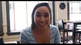 Charming Step Chick Sister Playing With My Dong