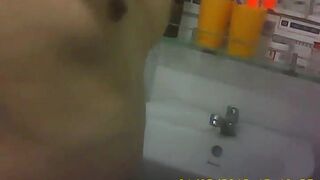 Sister in Law caught in bathroom