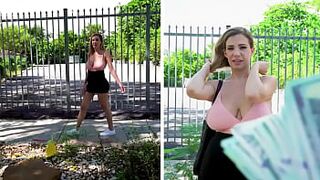 BANGBROS - Blake Blakely Has 1 Last Fling Before She Gets The Ring