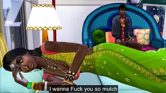 Indian Sister Catches Her Brother Masturbating Next To Her Bed After Comes Home From A Party