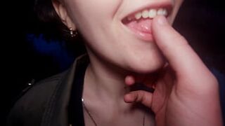 Risky Public Oral Sex With Jizz In Mouth!